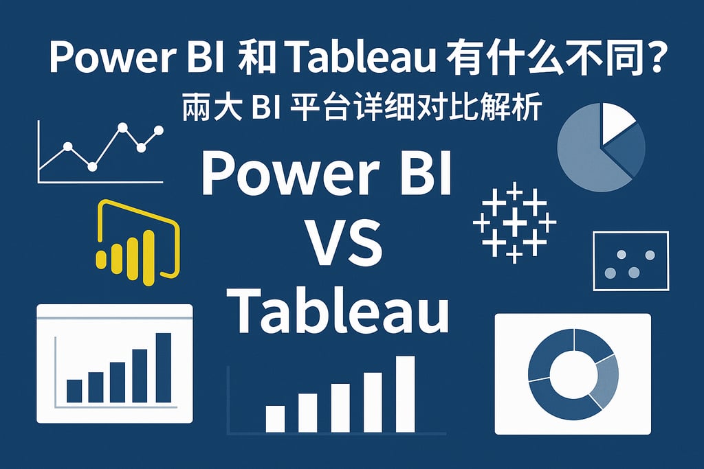 Power BI和Tableau有什么不同？两大BI平台详细对比解析